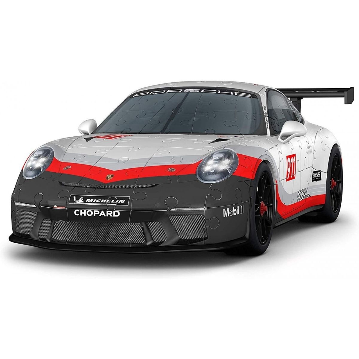 رافنسبورجر لغز ثلاثي الأبعاد بورشه GT3 كوب للجنسين، 11-12 سنة