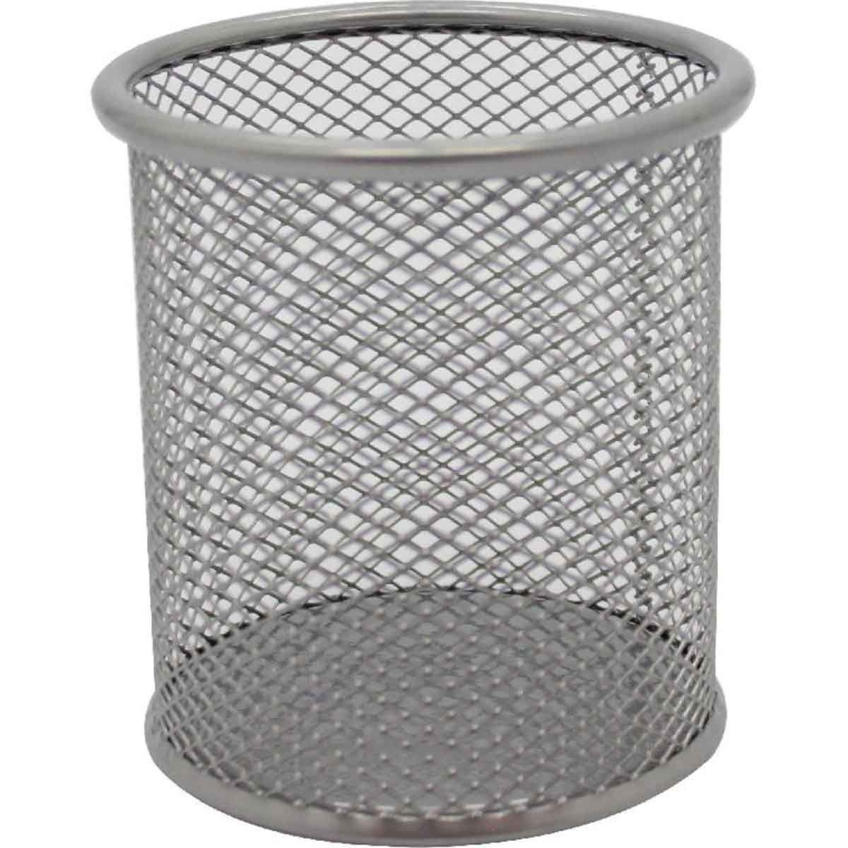 Roco Silver Mesh Pen Cup
