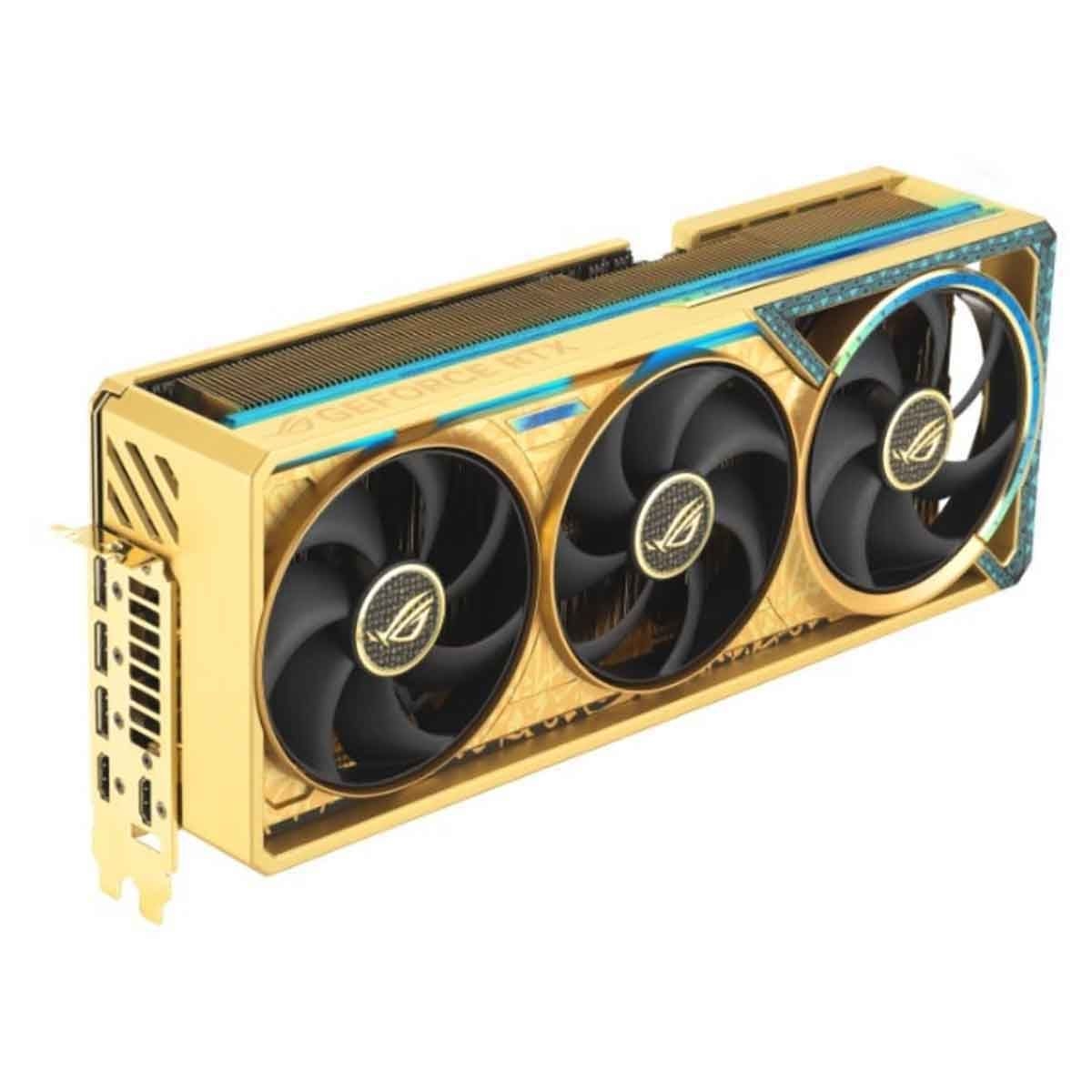 أسوس بطاقة رسومات آر أو جي أسترال آر تي إكس 5080 أوفر كلوك 16 جيجابايت ذهب كور