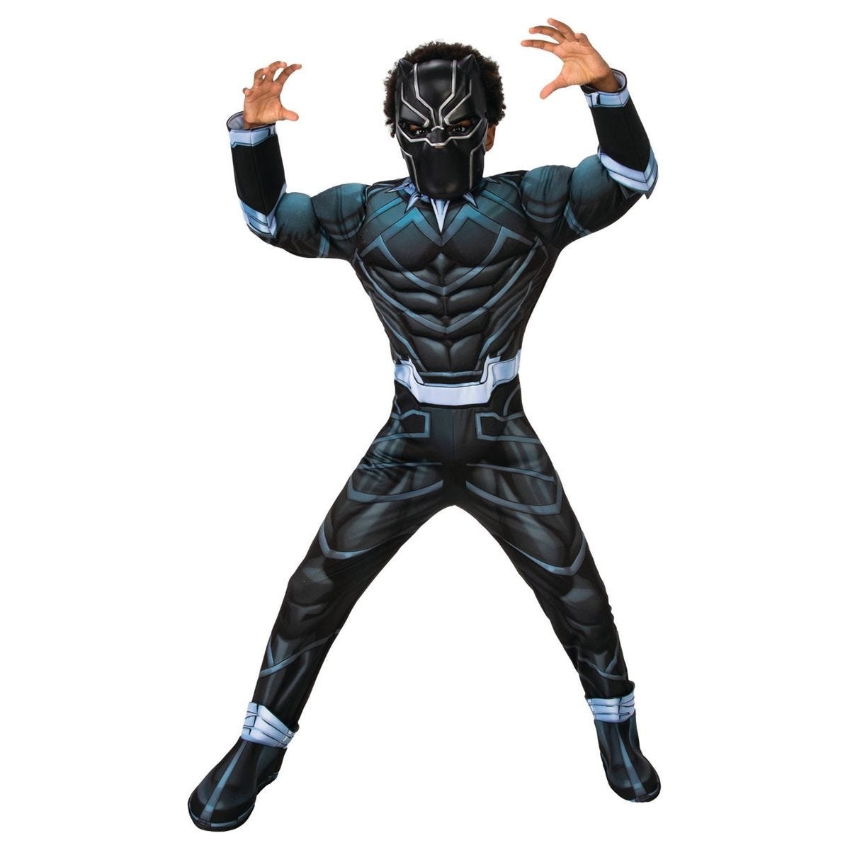 Rubies Black Panther Deluxe Costume Boys, 8-10 Years