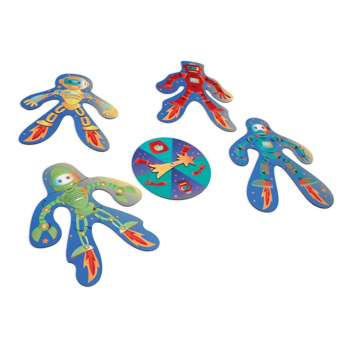 سكراتش يوروب لعبة روبو بيلدر للألغاز، للجنسين، من عمر 3 إلى 4 سنوات