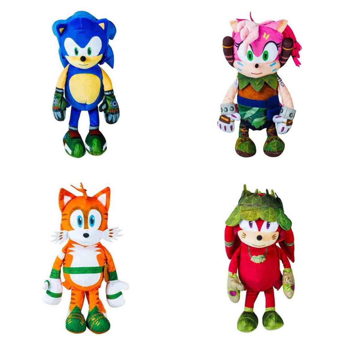 سونيك برايم حقيبة ظهر محشوة منوعة 12 إنش للجنسين، عمر 3-4 سنوات