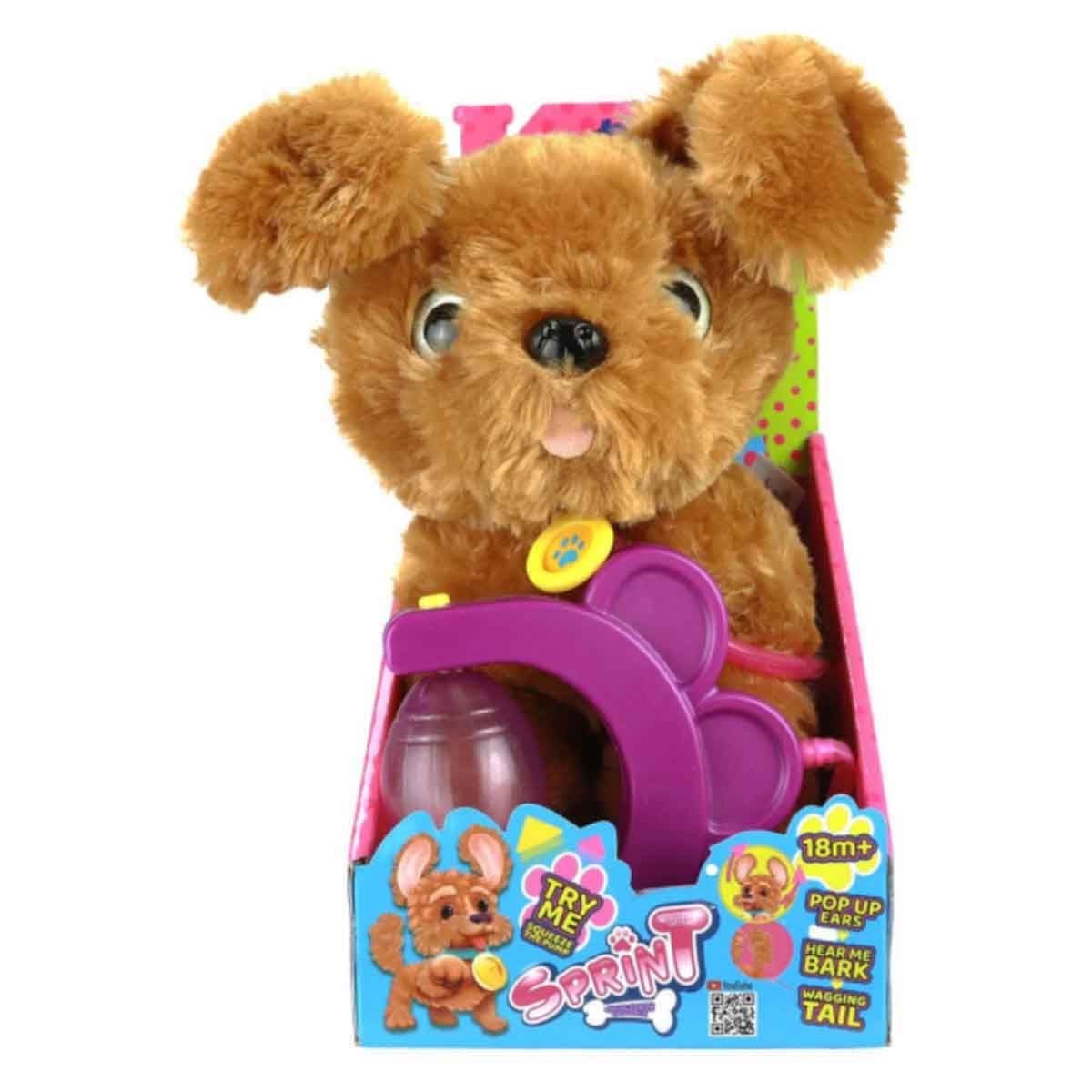 Sprint Pull-Along Golden Doodle Puppy Plush Toddler, 0-2 Years