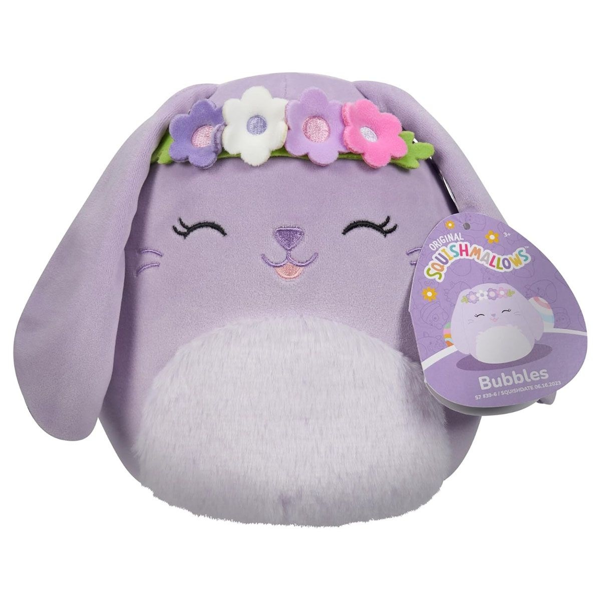 سكويشمالوز لعبة محشوة 7.5 إنش، بابلز الأرنب عيد الفصح، متنوعة، للجنسين، من عمر 3 إلى 4 سنوات