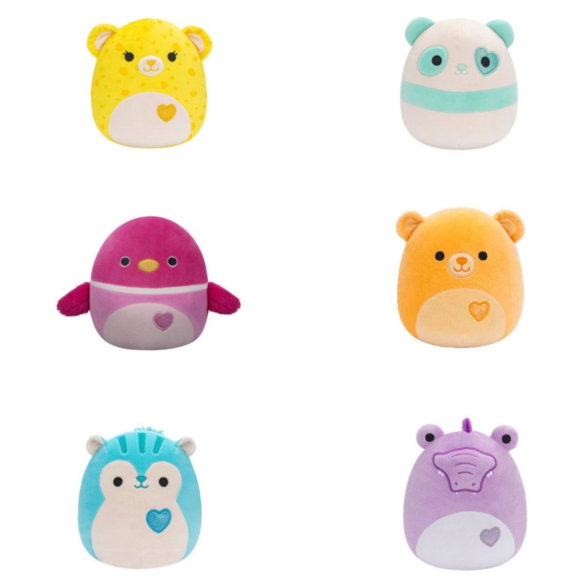 Squishmallows 7.5″ Valentine's Day Assorted Plush Toy Unisex, 3-4 Years