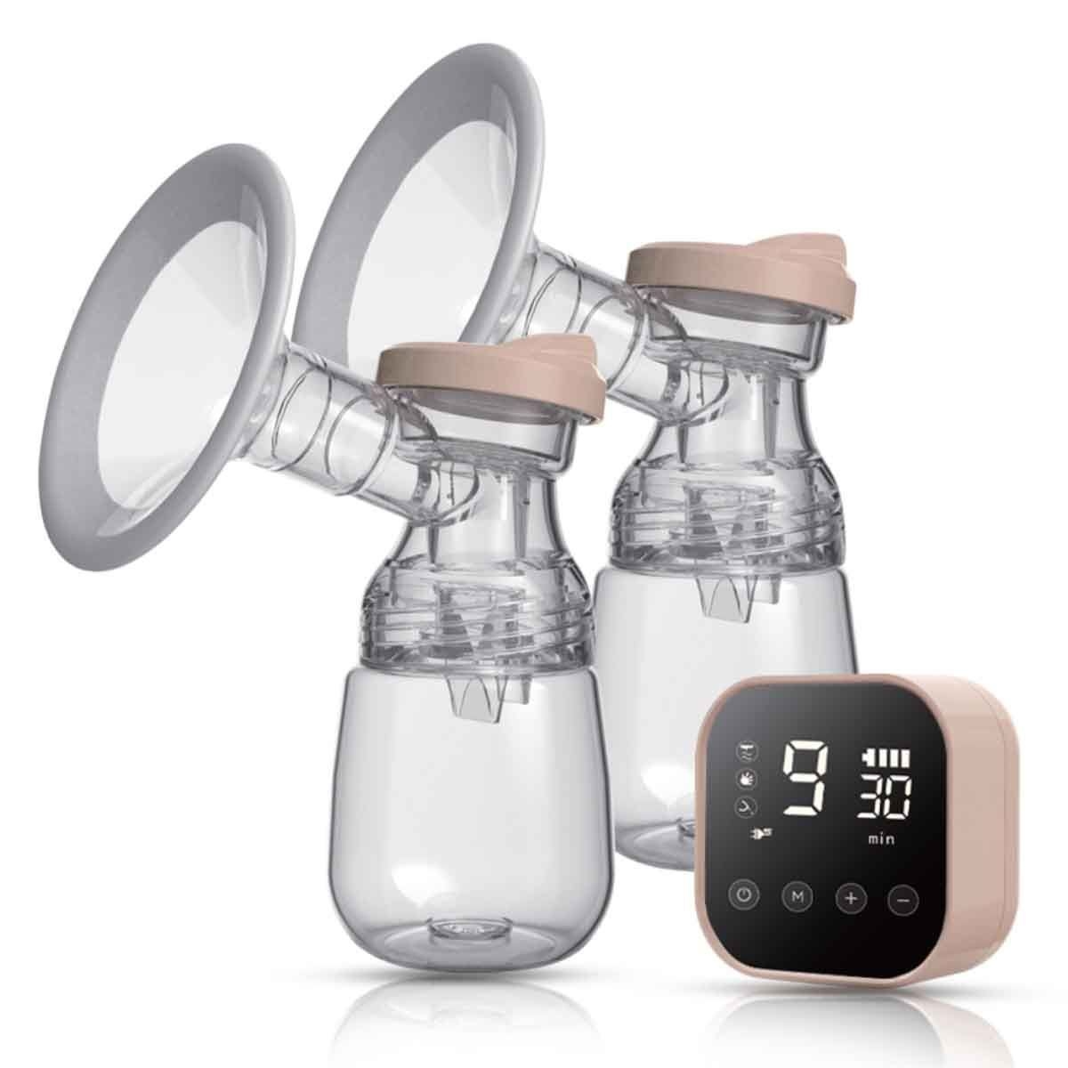 صنفينو مضخة رضاعة ذكية أوتوماتيكية مزدوجة