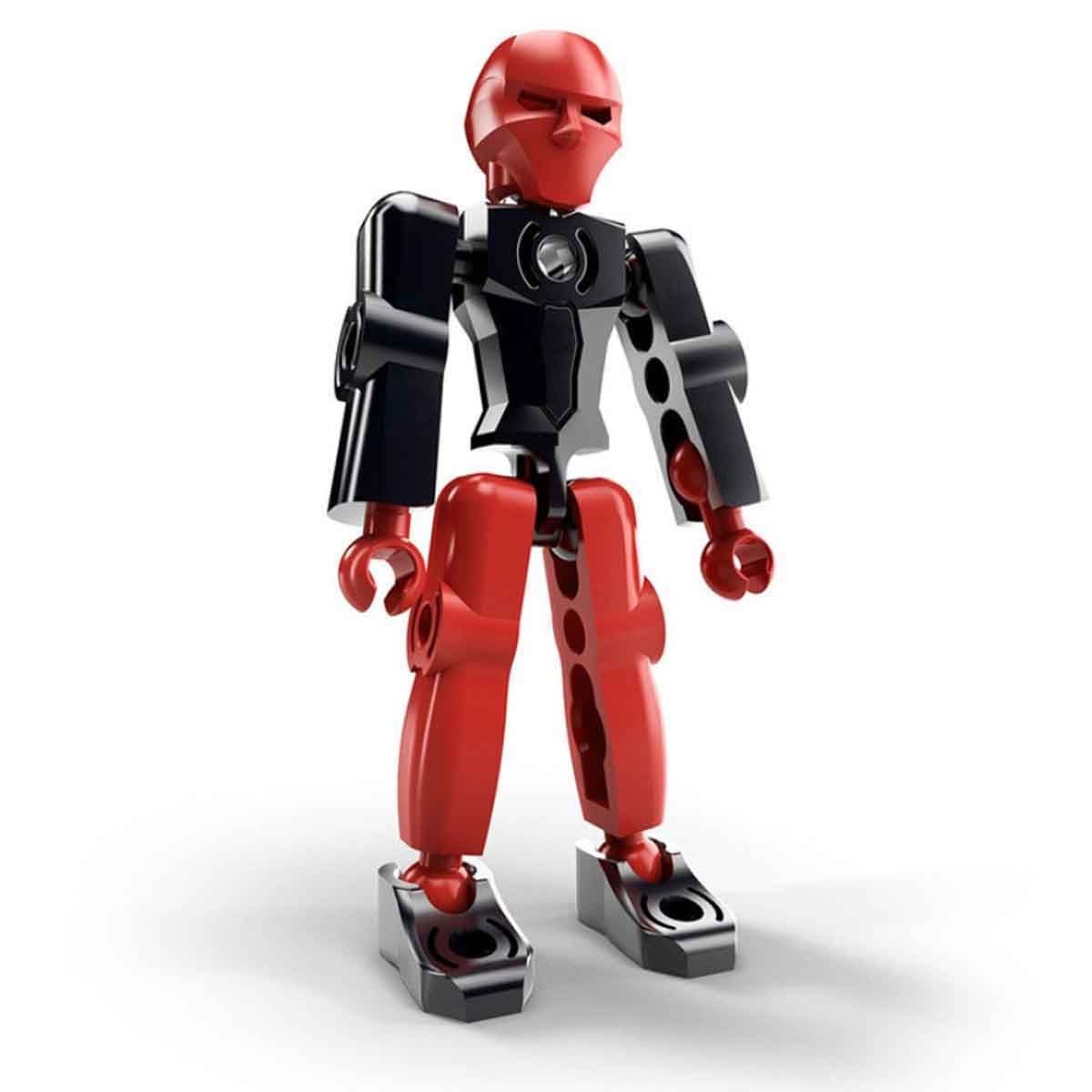 زبيل زوز مجسم أفعى كوبرا حمراء من مكعبات للجنسين 5 - 7 سنوات